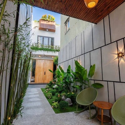 Miete eines neuen Hauses mit Garten und Meerblick im Stadtteil Lien Chieu, Da Nang, Vietnam